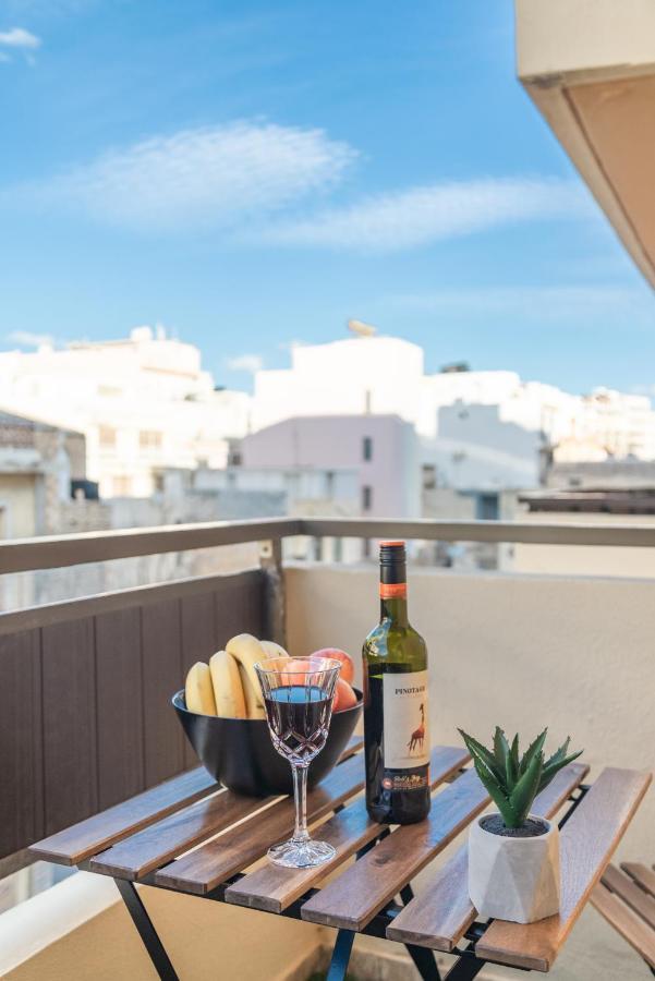 Envite Apartment In City Center Heraklion Exteriör bild